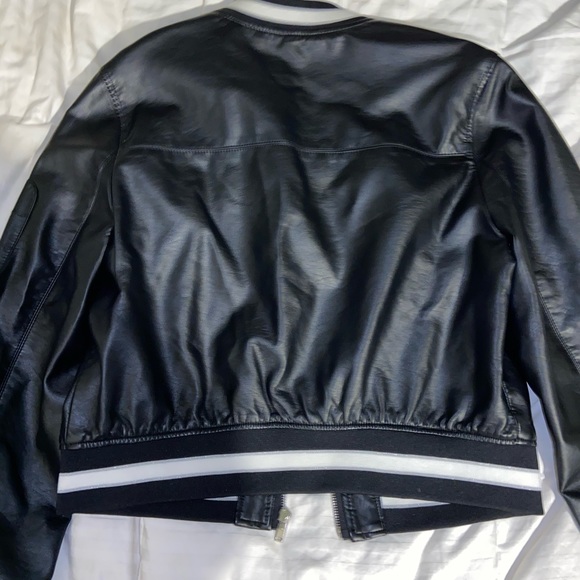 Faux Leather bomber jackets - Picture 6 of 6
